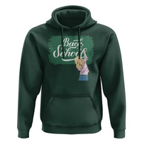 Back To School Hoodie Student Toddler Girl Green Board - Wonder Print Shop