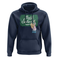 Back To School Hoodie Student Toddler Girl Green Board - Wonder Print Shop