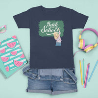 Back To School T Shirt For Kid Student Toddler Girl Green Board - Wonder Print Shop