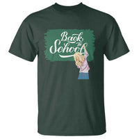 Back To School T Shirt Student Toddler Girl Green Board - Wonder Print Shop