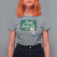 Back To School T Shirt For Women Student Toddler Girl Green Board - Wonder Print Shop