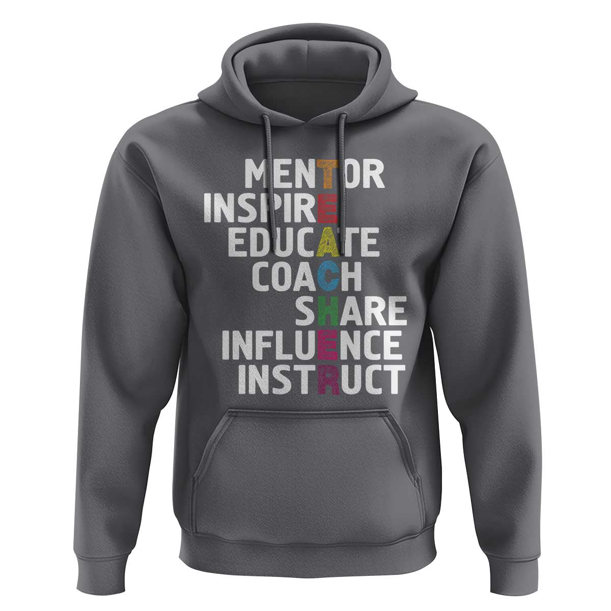 Inspirational Educator Teacher Hoodie Back To School Mentor Coach - Wonder Print Shop