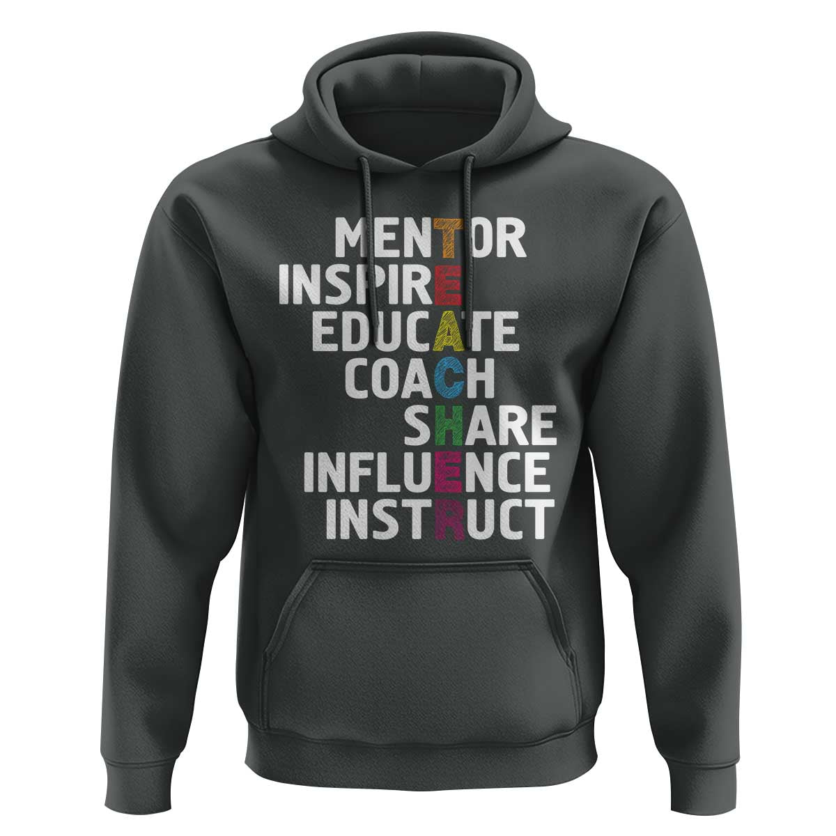 Inspirational Educator Teacher Hoodie Back To School Mentor Coach - Wonder Print Shop