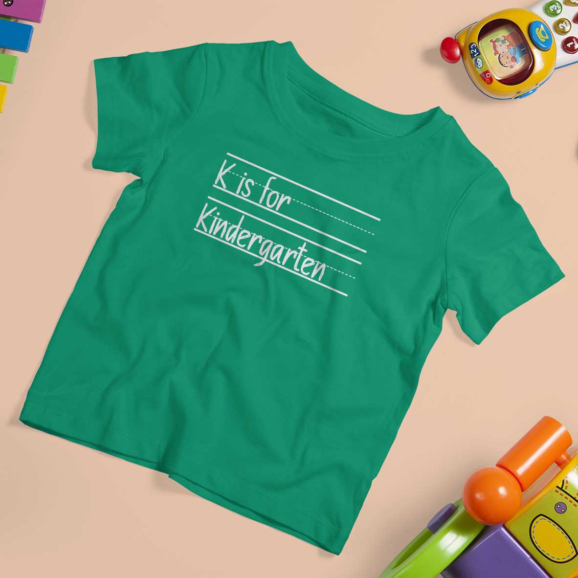 K Is For Kindergarten T Shirt For Kid Back To School Board Kinder Squad - Wonder Print Shop