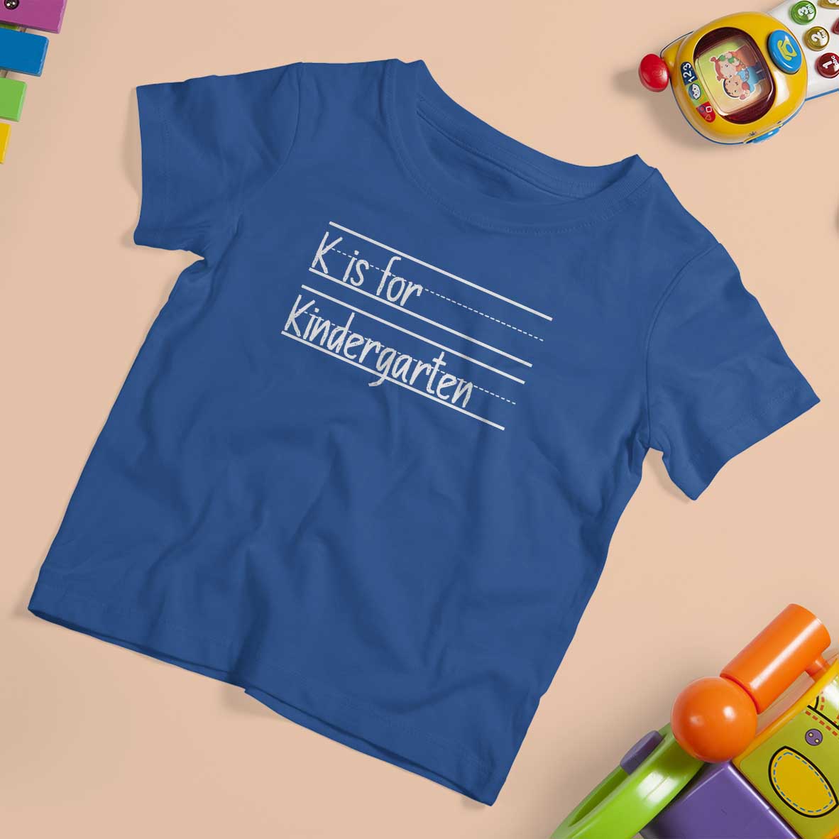 K Is For Kindergarten T Shirt For Kid Back To School Board Kinder Squad - Wonder Print Shop