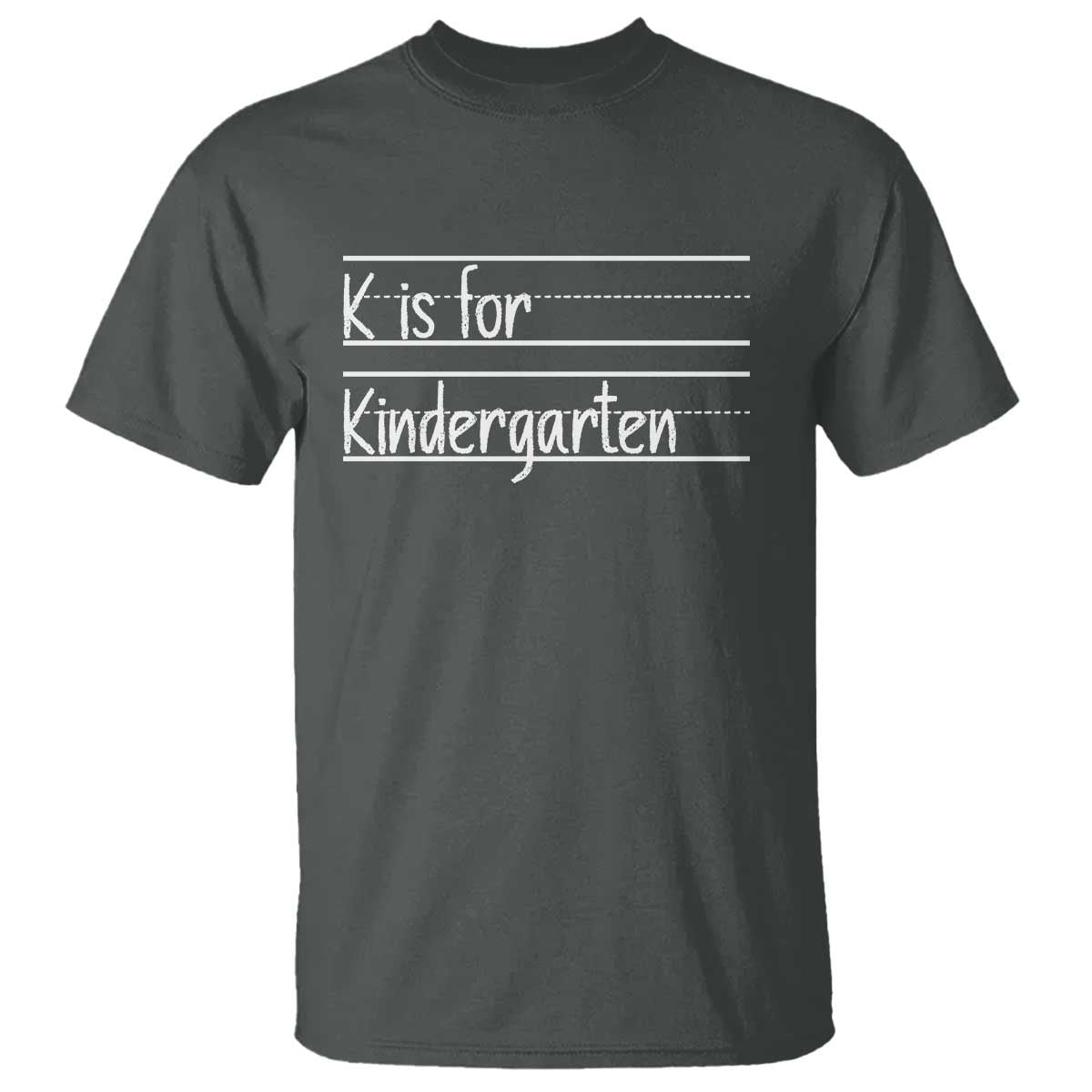 K Is For Kindergarten T Shirt Back To School Board Kinder Squad - Wonder Print Shop