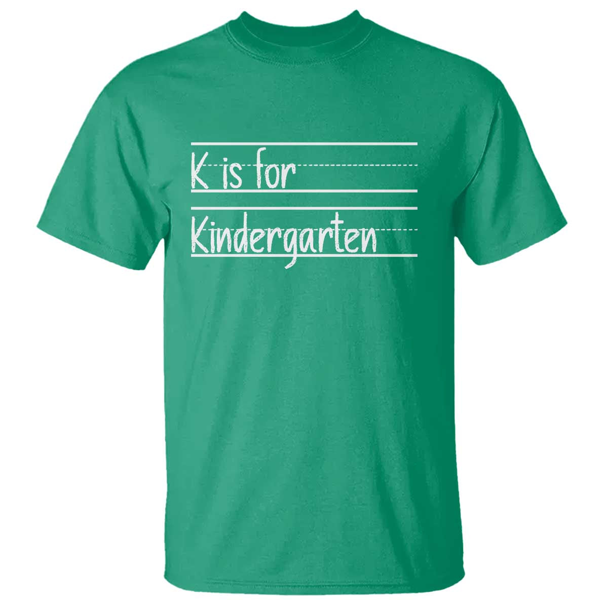 K Is For Kindergarten T Shirt Back To School Board Kinder Squad - Wonder Print Shop