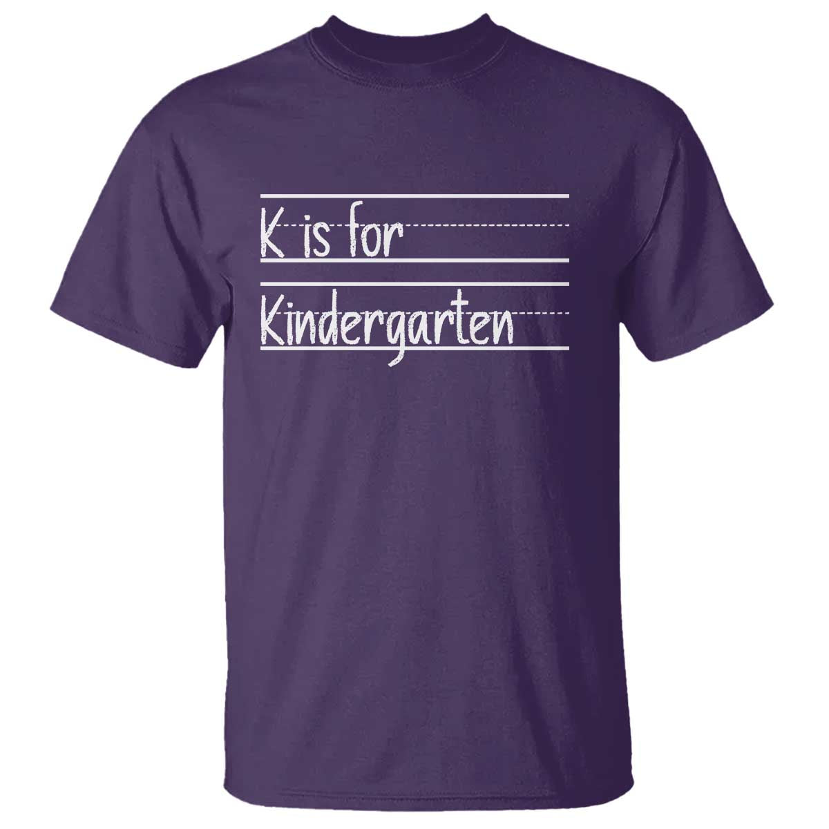 K Is For Kindergarten T Shirt Back To School Board Kinder Squad - Wonder Print Shop