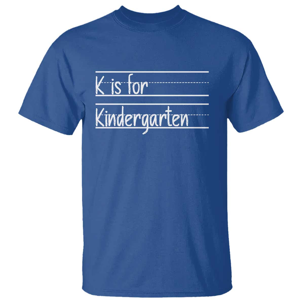 K Is For Kindergarten T Shirt Back To School Board Kinder Squad - Wonder Print Shop