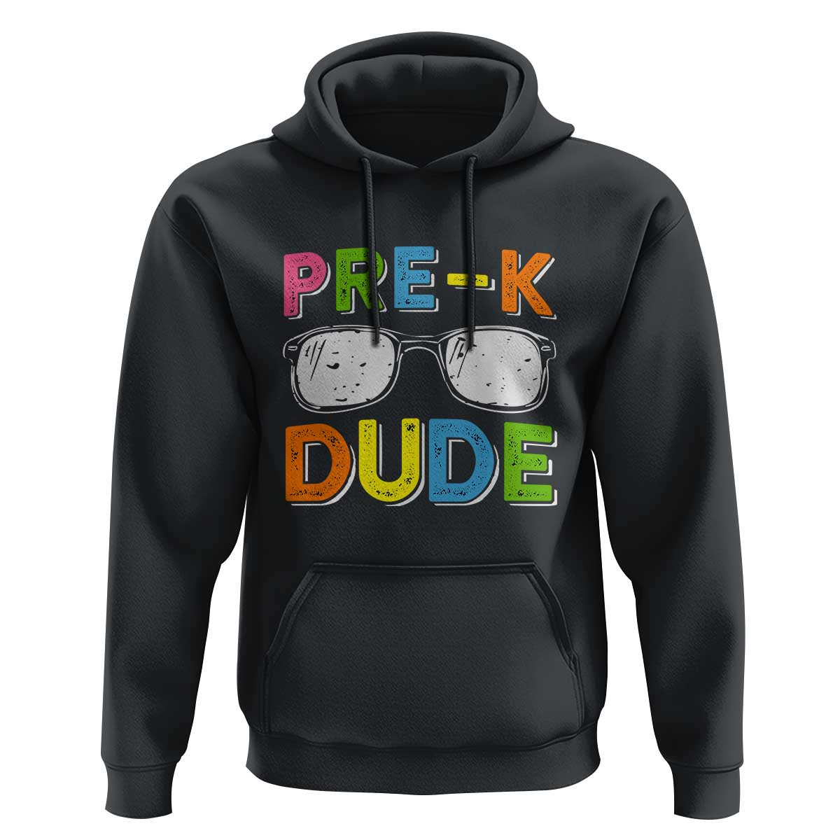 Pre-K Dude Hoodie First Day Of School Glasses Nerd - Wonder Print Shop