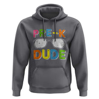 Pre-K Dude Hoodie First Day Of School Glasses Nerd - Wonder Print Shop