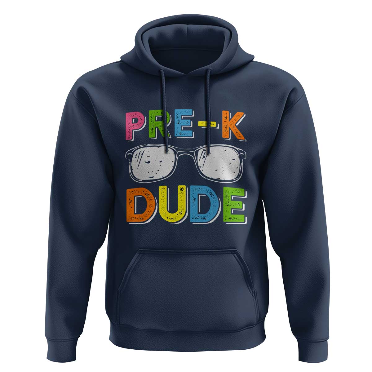 Pre-K Dude Hoodie First Day Of School Glasses Nerd - Wonder Print Shop