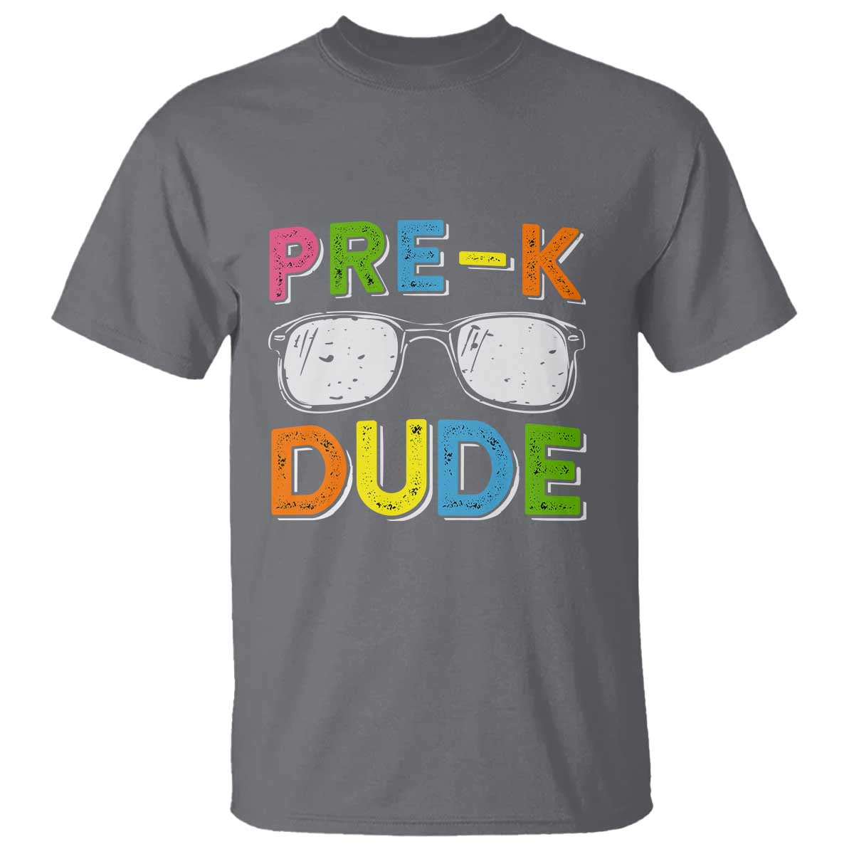 Pre-K Dude T Shirt First Day Of School Glasses Nerd - Wonder Print Shop