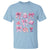 Coquette School T Shirt Pink Bow Heart Backpack Note Tape Pencil - Wonder Print Shop