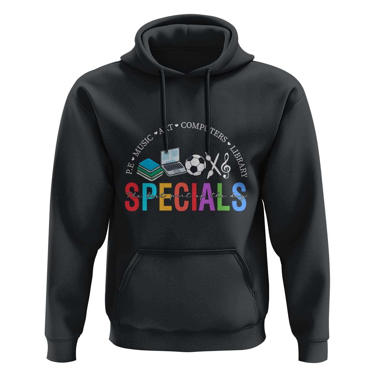 Special Teacher Hoodie School Subjects The Best Part Of The Day - Wonder Print Shop