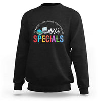 Special Teacher Sweatshirt School Subjects The Best Part Of The Day - Wonder Print Shop