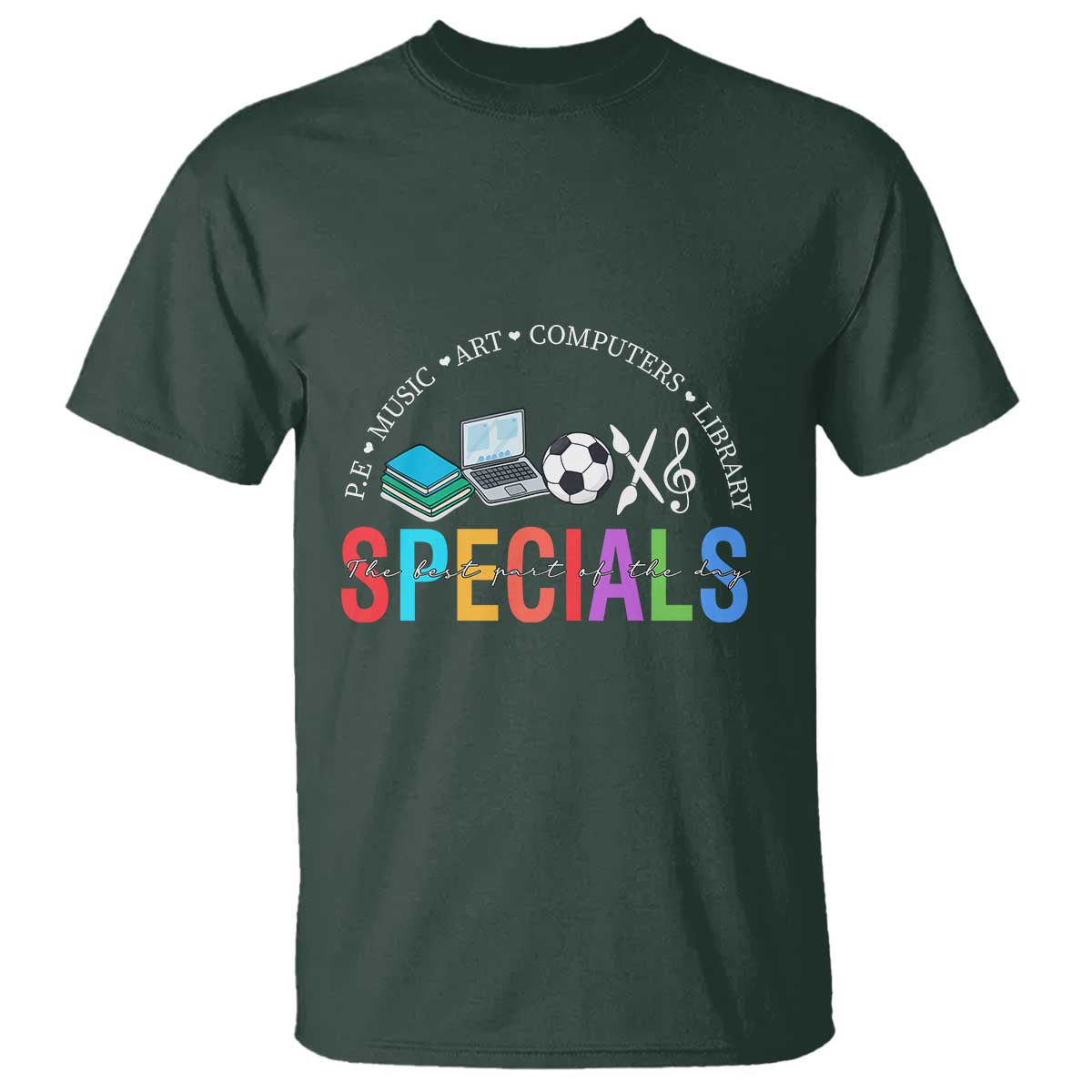 Special Teacher T Shirt School Subjects The Best Part Of The Day - Wonder Print Shop