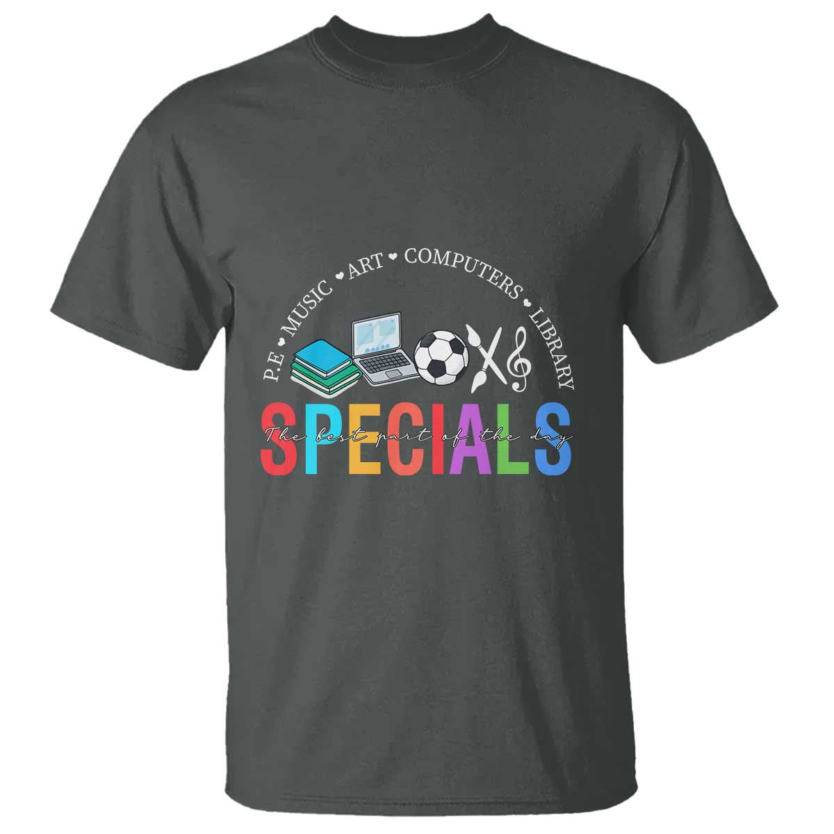 Special Teacher T Shirt School Subjects The Best Part Of The Day - Wonder Print Shop