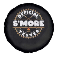 Funny Official Smores Tester Spare Tire Cover Camping Chocolate Marshmallow