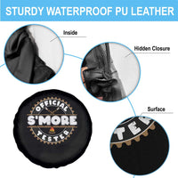 Funny Official Smores Tester Spare Tire Cover Camping Chocolate Marshmallow