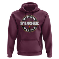 Funny Official Smores Tester Hoodie Camping Chocolate Marshmallow - Wonder Print Shop