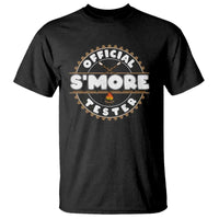 Funny Official Smores Tester T Shirt Camping Chocolate Marshmallow - Wonder Print Shop