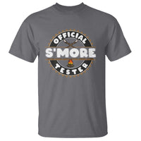 Funny Official Smores Tester T Shirt Camping Chocolate Marshmallow - Wonder Print Shop