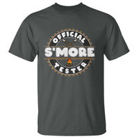 Funny Official Smores Tester T Shirt Camping Chocolate Marshmallow - Wonder Print Shop