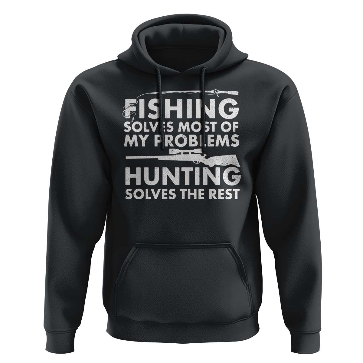 Funny Hunter Hoodie Fishing And Hunting Father's Day - Wonder Print Shop