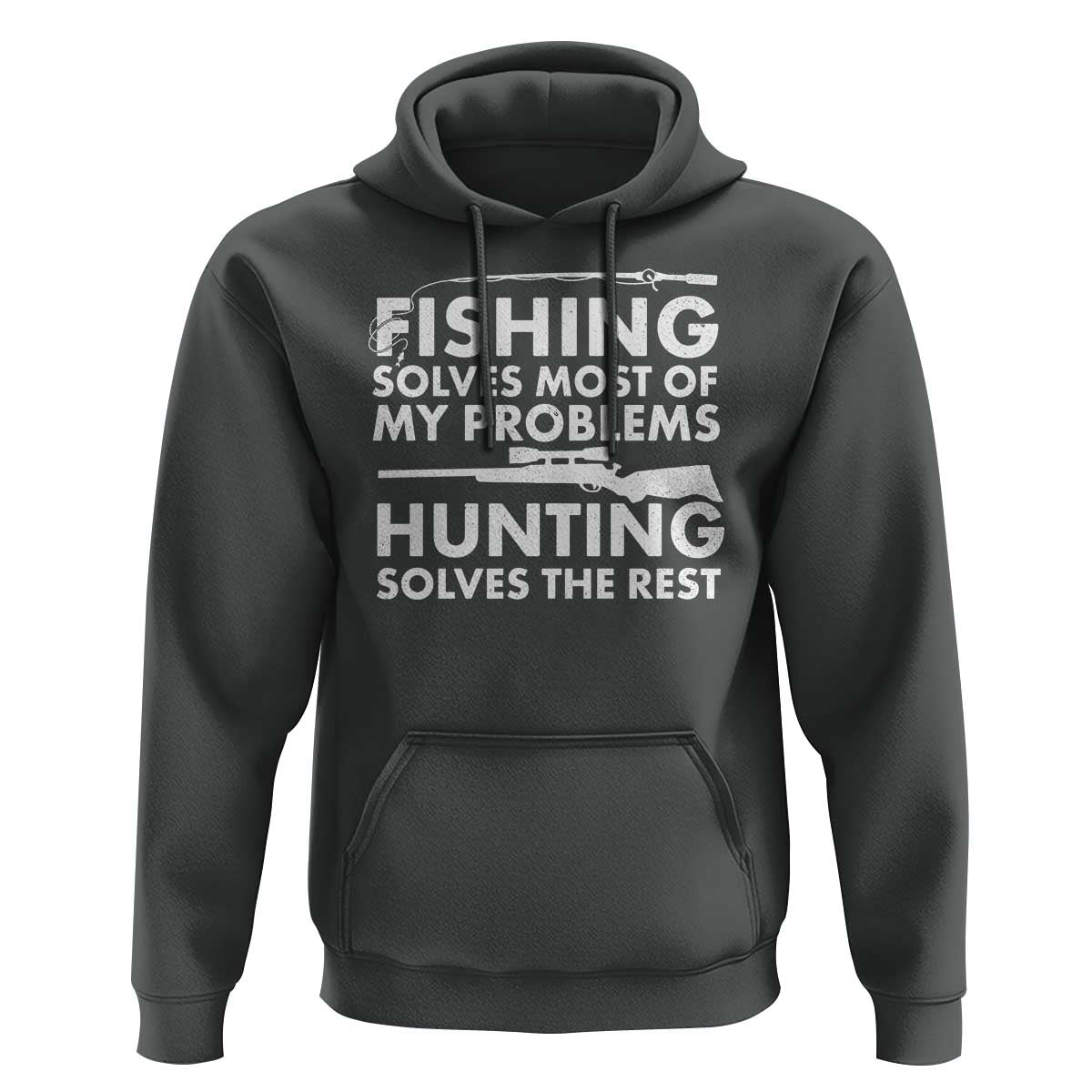 Funny Hunter Hoodie Fishing And Hunting Father's Day - Wonder Print Shop