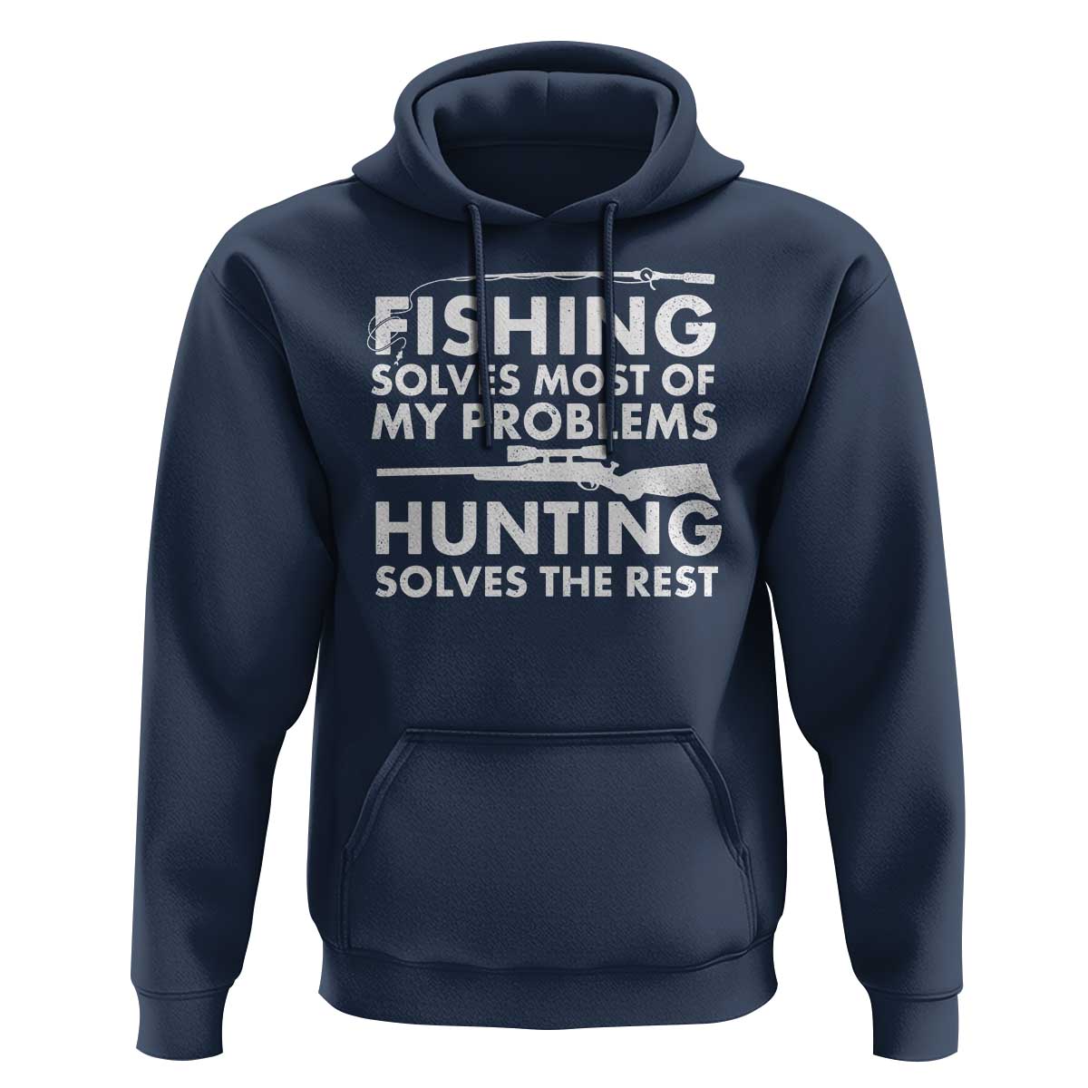 Funny Hunter Hoodie Fishing And Hunting Father's Day - Wonder Print Shop