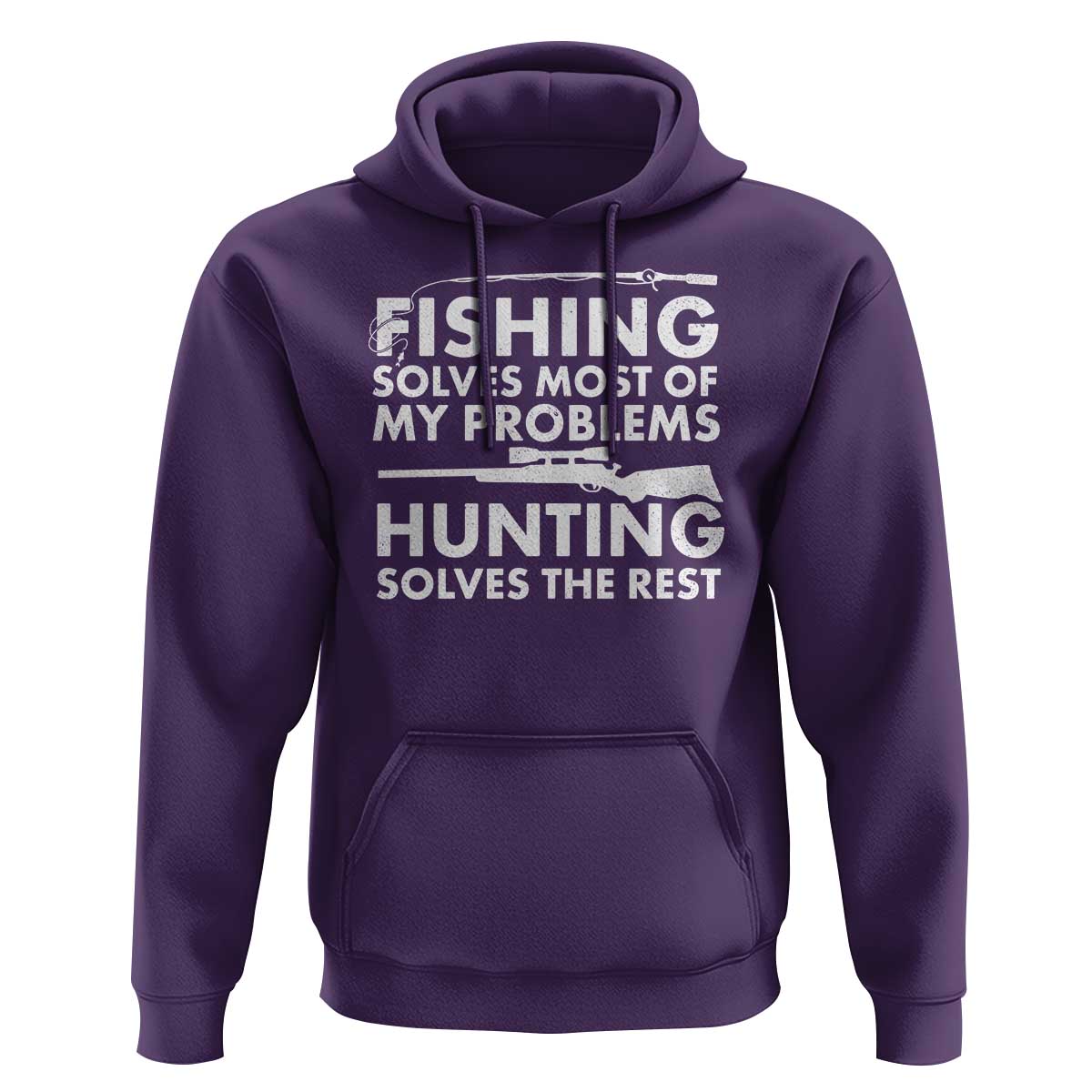 Funny Hunter Hoodie Fishing And Hunting Father's Day - Wonder Print Shop
