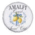 Amalfi Italy Coast Social Club Spare Tire Cover Coquette Bow Lemon Travel - Wonder Print Shop