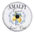 Amalfi Italy Coast Social Club Spare Tire Cover Coquette Bow Lemon Travel - Wonder Print Shop