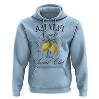 Amalfi Italy Coast Social Club Hoodie Coquette Bow Lemon Travel - Wonder Print Shop