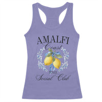 Amalfi Italy Coast Social Club Racerback Tank Top Coquette Bow Lemon Travel - Wonder Print Shop