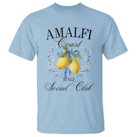 Amalfi Italy Coast Social Club T Shirt Coquette Bow Lemon Travel - Wonder Print Shop