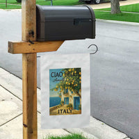 Italian Summer Amalfi Coast Garden Flag Ciao Bella Italy Lemon - Wonder Print Shop