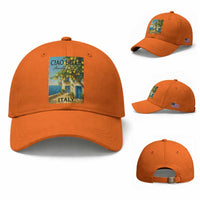 Italian Summer Amalfi Coast Baseball Cap Ciao Bella Italy Lemon