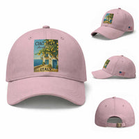 Italian Summer Amalfi Coast Baseball Cap Ciao Bella Italy Lemon