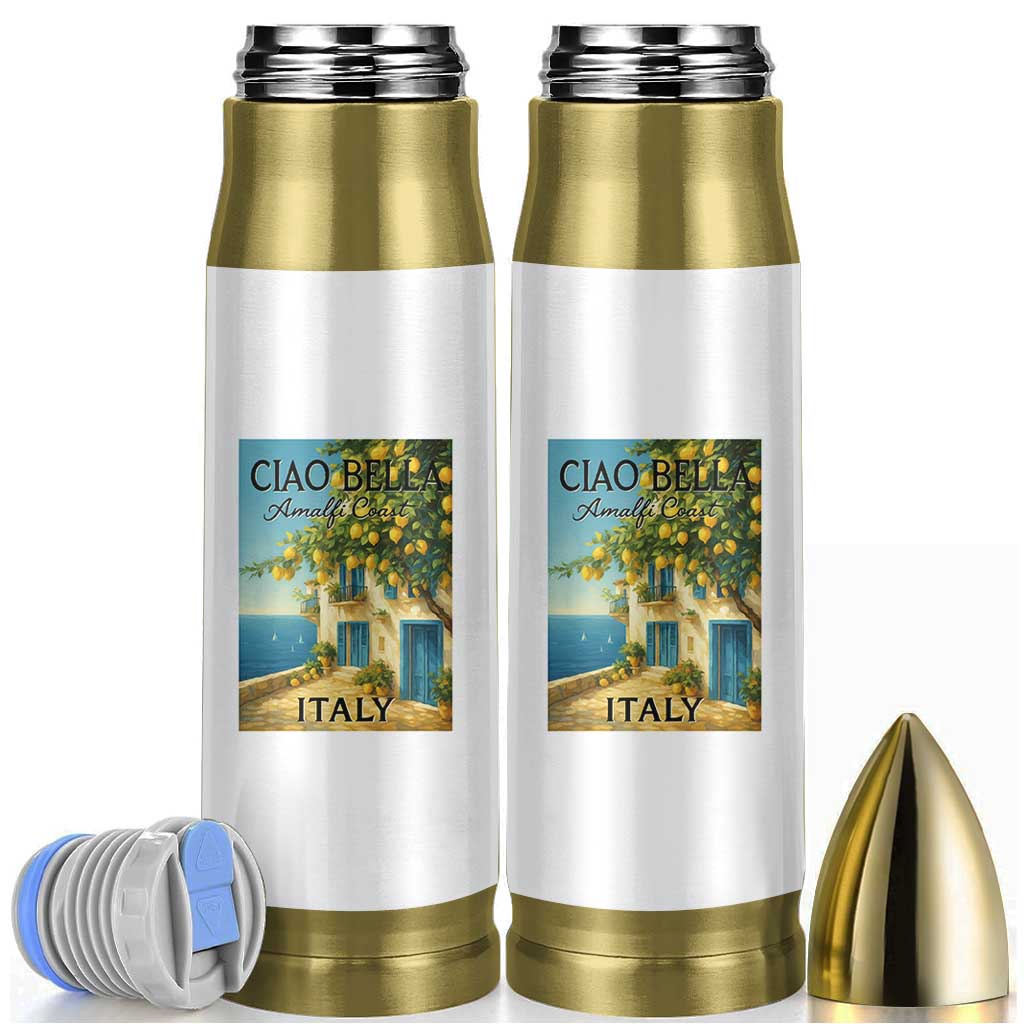 Italian Summer Amalfi Coast Bullet Tumbler Ciao Bella Italy Lemon - Wonder Print Shop