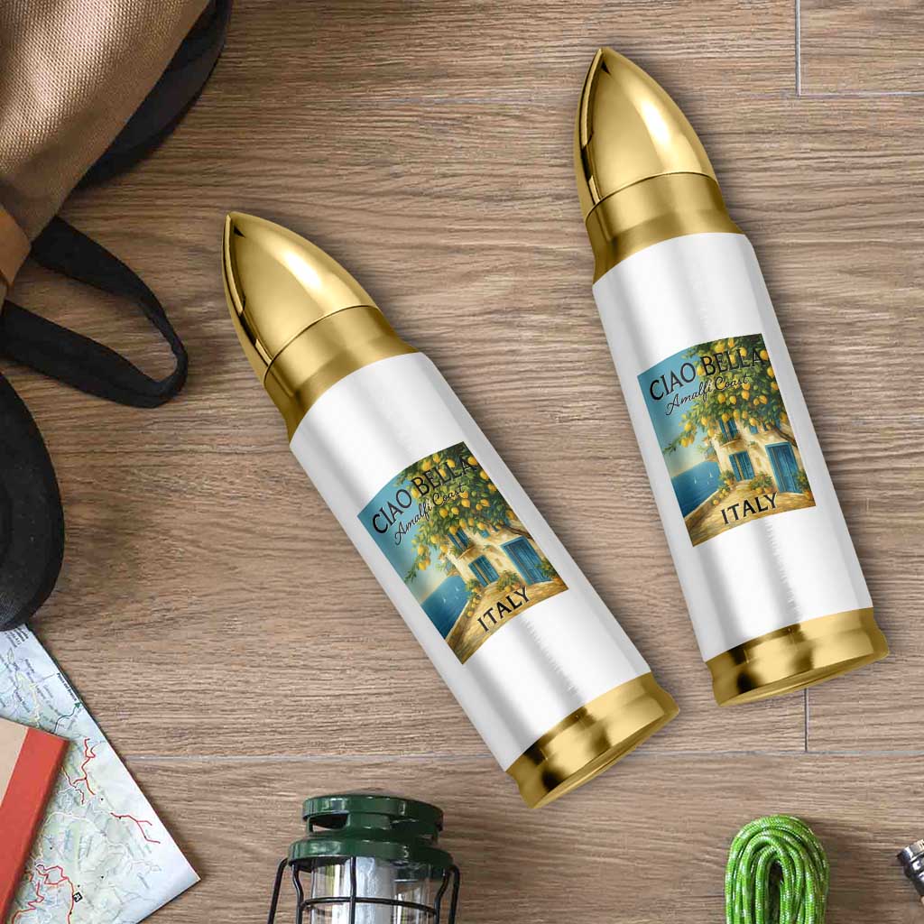 Italian Summer Amalfi Coast Bullet Tumbler Ciao Bella Italy Lemon - Wonder Print Shop