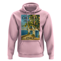 Italian Summer Amalfi Coast Hoodie Ciao Bella Italy Lemon - Wonder Print Shop