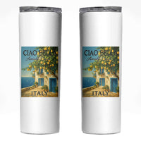 Italian Summer Amalfi Coast Skinny Tumbler Ciao Bella Italy Lemon - Wonder Print Shop