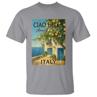 Italian Summer Amalfi Coast T Shirt Ciao Bella Italy Lemon - Wonder Print Shop