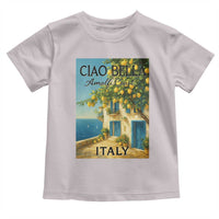 Italian Summer Amalfi Coast Toddler T Shirt Ciao Bella Italy Lemon - Wonder Print Shop