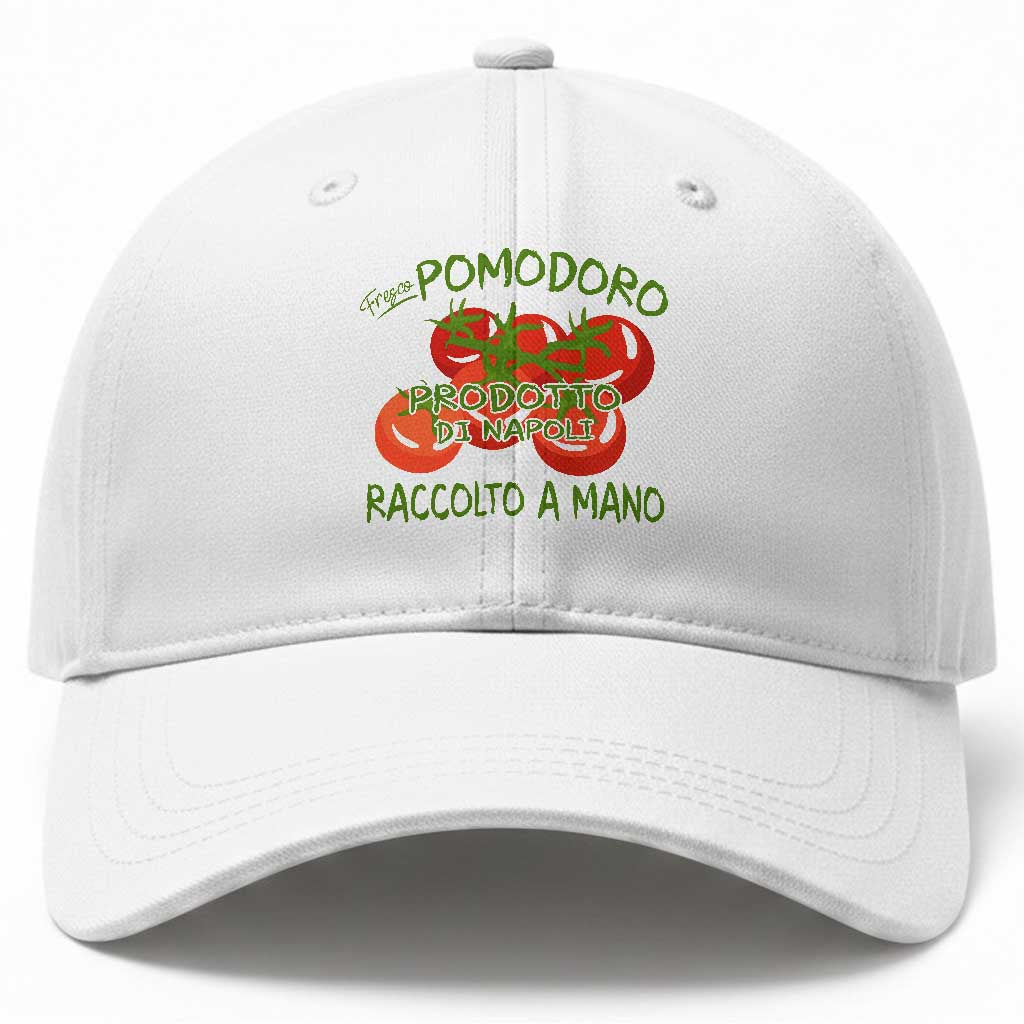 Italian Tomato Baseball Cap Fresco Pomodoro Prodotto Di Napoli Cottagecore Aesthetic