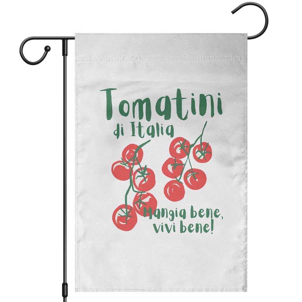 Funny Italian Tomato Garden Flag Tomatini Di Italia Vegetable Garden Lover - Wonder Print Shop