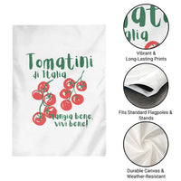 Funny Italian Tomato Garden Flag Tomatini Di Italia Vegetable Garden Lover - Wonder Print Shop