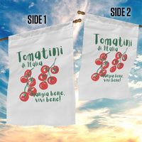 Funny Italian Tomato Garden Flag Tomatini Di Italia Vegetable Garden Lover - Wonder Print Shop
